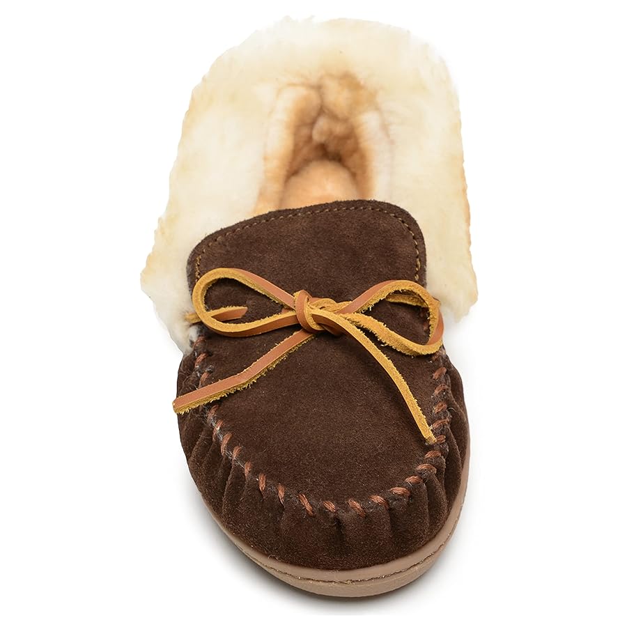 未使用　MINNETONKA ブラウン 28センチ　US10インチ Amazon | [ミネトンカ] レディース US サイズ: 10 B(M) US